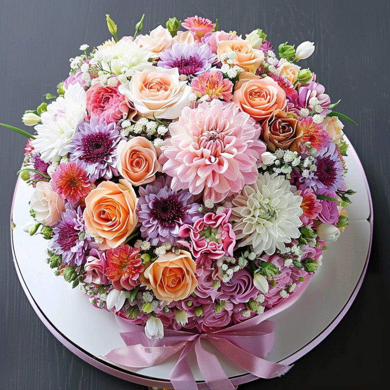 How much is the appropriate amount of flower baskets for the opening of a Galway restaurant